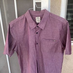 Voyager short sleeve button down casual shirt